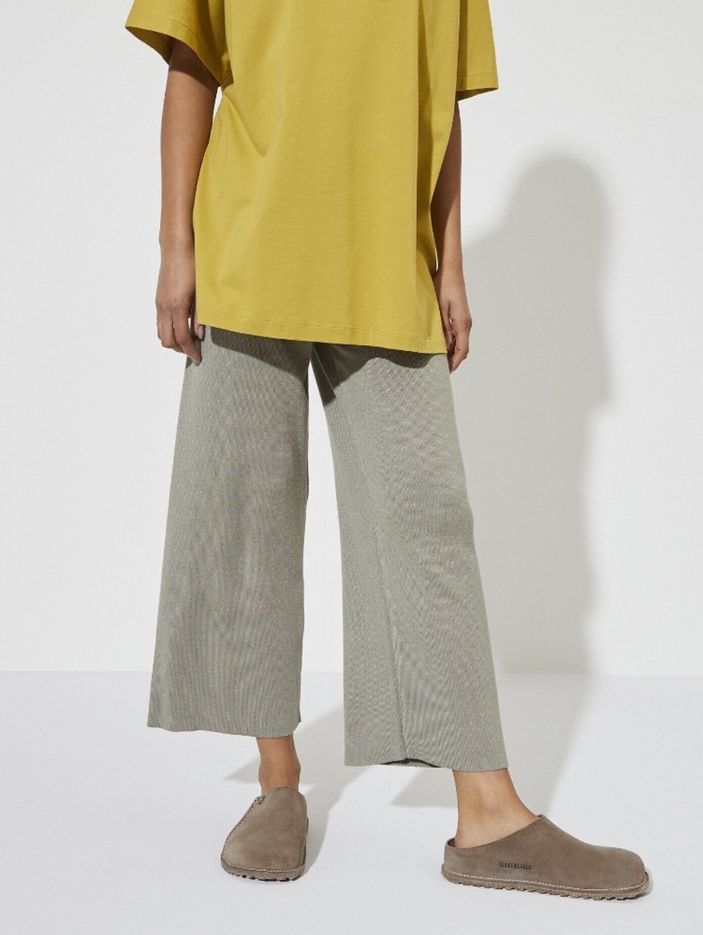 Birkenstock Zermatt Premium Suede Clog Slippers EU 41 L10/M8 Taupe S4035